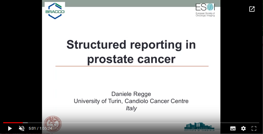 Structured reporting in prostate cancer (2018)