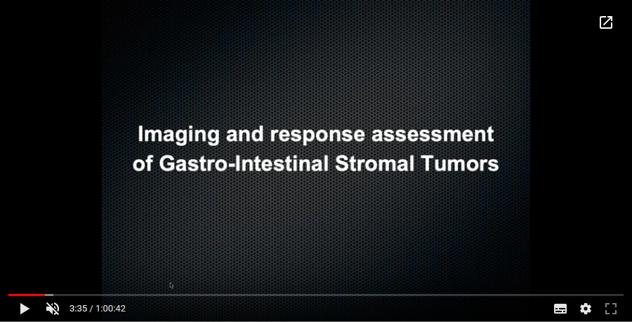 Imaging and response assessment of gastrointestinal stromal tumours (2018)