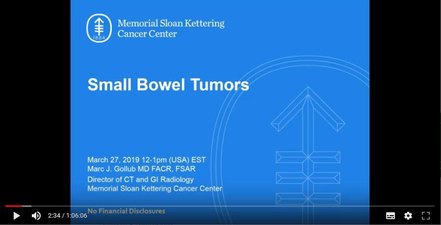Small bowel tumours (2019)