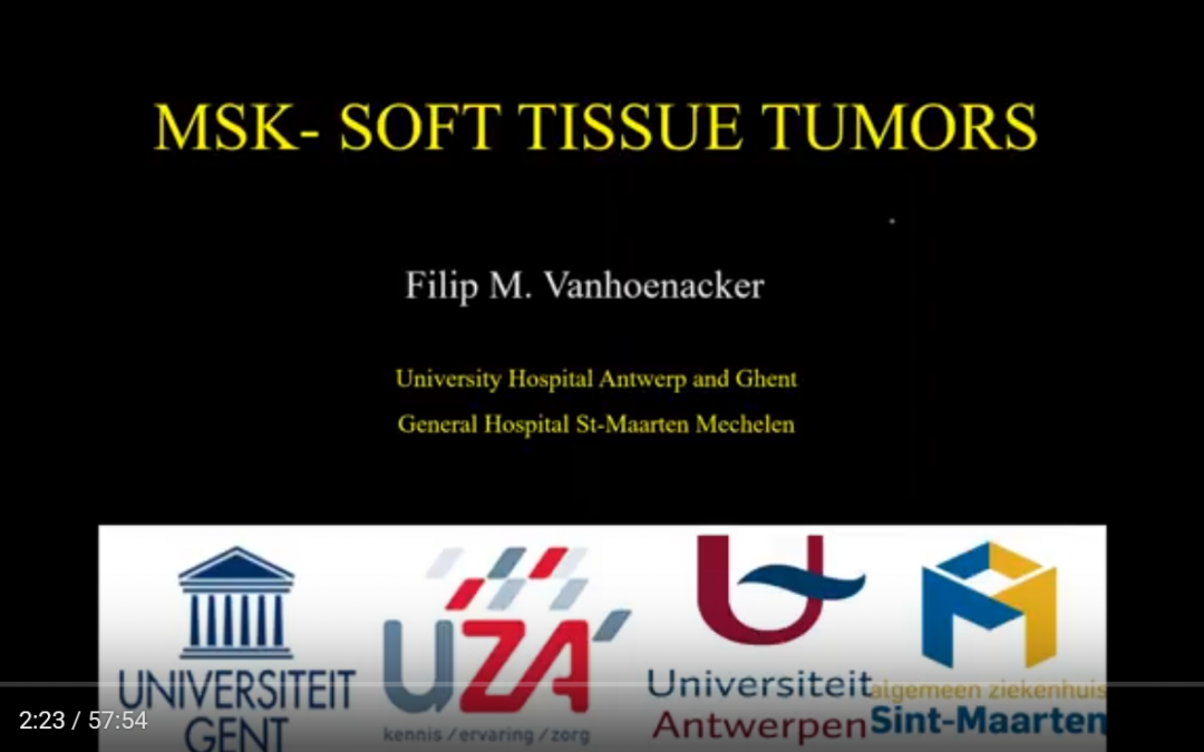 MSK – soft tissue tumours (2020)