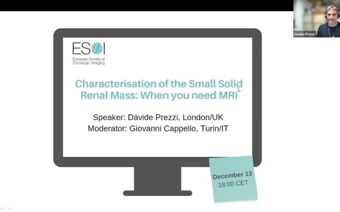 Characterisation of the Small Solid Renal Mass: When you need MRI (2023)
