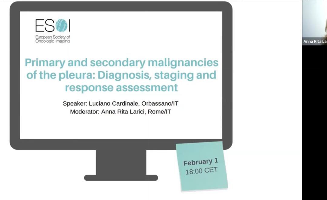 Primary and secondary malignancies of the pleura: Diagnosis, staging and response assessment (2023)