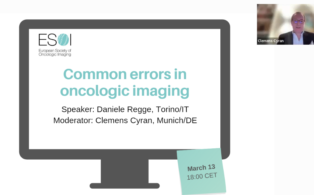 Common errors in oncologic imaging