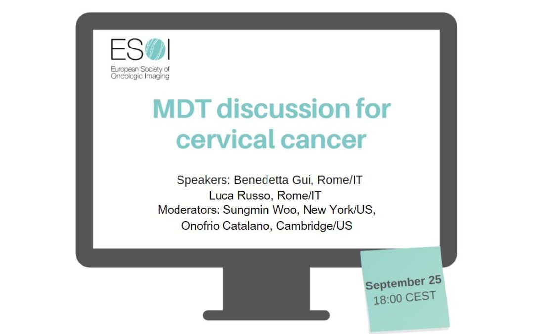 MDT discussion for cervical cancer